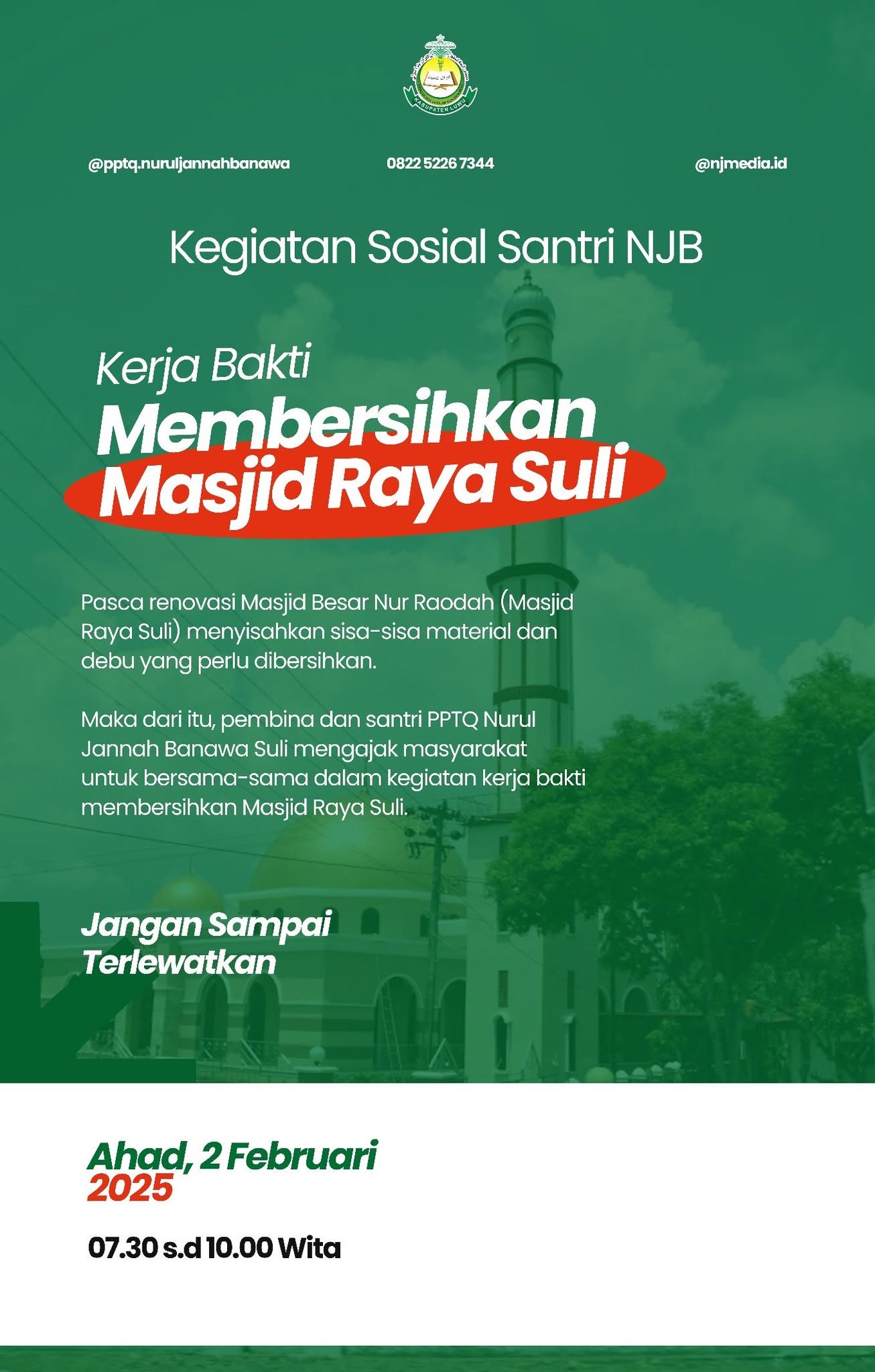 Kegiatan Sosial - Kerja Bakti
